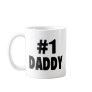 #1 Daddy (Blk) Coffee Mug
