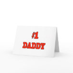 #1 Daddy cards