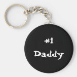 #1 Daddy  Keychain gift