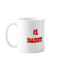 #1 Daddy mugs