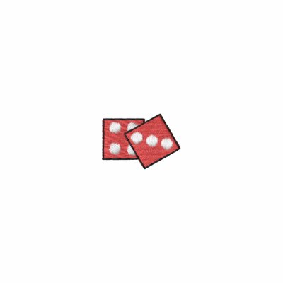 1" Dice by ZazzleEmbroidery