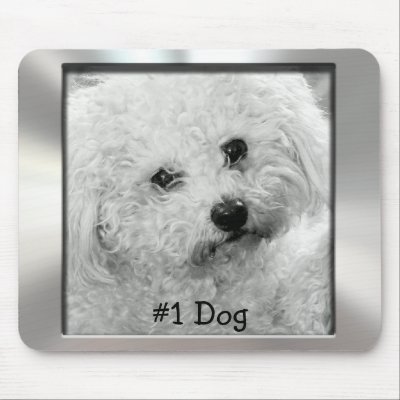 #1 Dog Metal Photo Frame Mousepad by MetalShop