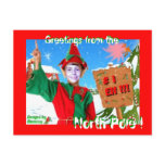 # 1 Elf Greetings from the North Pole Post Card postcards
