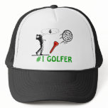 #1 golfer hat