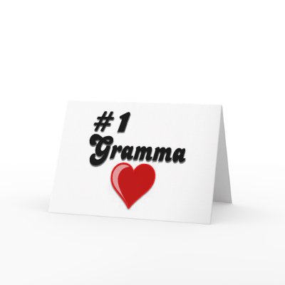 #1 Gramma Grandparent's Day Cards by janbalaya