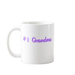 #1 Grandma Mug