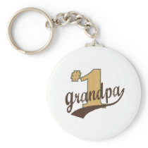 #1 Grandpa Key Chain
