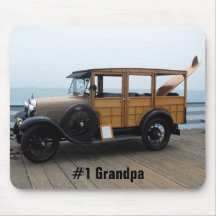 #1 Grandpa Mouse Pad