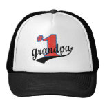 #1 Grandpa Trucker Hats