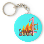1 Hot Grandma keychain