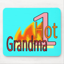 1 Hot Grandma mousepad