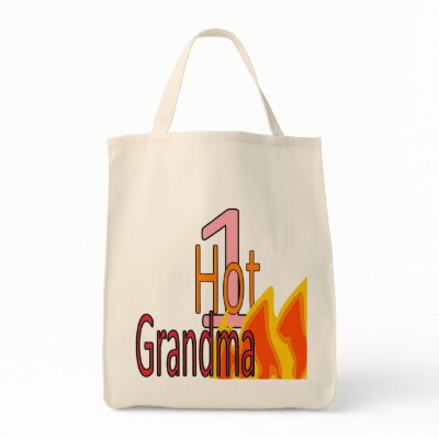 1 Hot Grandma tote Bags by TropiCards