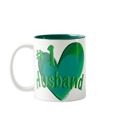 #1 Husband mug by elisaemme