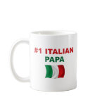 #1 Italian Papa Mugs