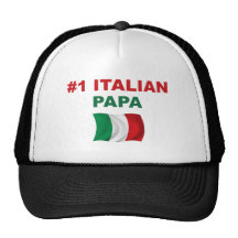 #1 Italian Papa Trucker Hat
