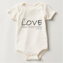 1 John 4:19 Baby Onesie t-shirts