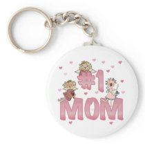 #1 Mum Keychain