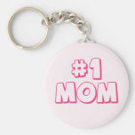 #1 Mum Number One Mum Keychain