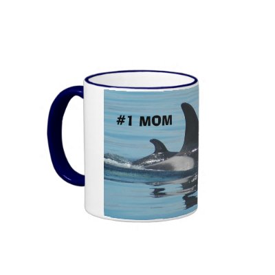 #1 Mum Orca/Killer Whale Mug by OrcaWatcher