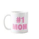 #1 Mum (Pink) Mugs