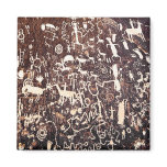 1. Newspaper Rock Fridge Magnets