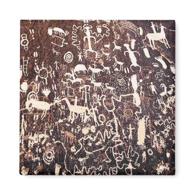 1. Newspaper Rock Refrigerator Magnets by VintagePets
