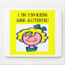 1 on 150 kids is autistics mouse pad