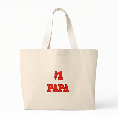 #1 papa canvas bags by fullofNuts