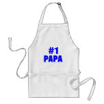 #1 Papa (Blue) aprons
