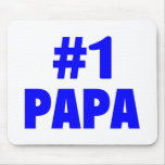 #1 Papa (Blue) mousepads