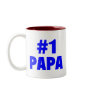#1 Papa (Blue) Mugs