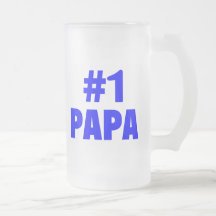 #1 Papa (Blue) Mug