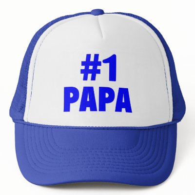#1 Papa Mesh Hat by CelebrationZazzle