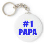 #1 Papa Key Chain