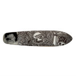 #1 - Skulls & Psychedelic Lines Skateboards