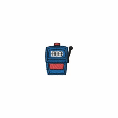 1" Slot Machine by ZazzleEmbroidery
