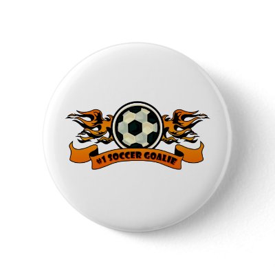 #1 Soccer Goalie Pins by doodles_designs
