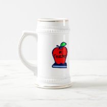 #1 Teacher (Apple/Books) Mug