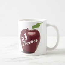 #1 Teacher Coffee Mug