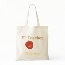 #1 Teacher Customisable Bag