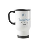 #1 Teacher Travel Mug