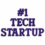 #1 Tech Startup Polo Shirt by Seed Accelerator embroidered shirts