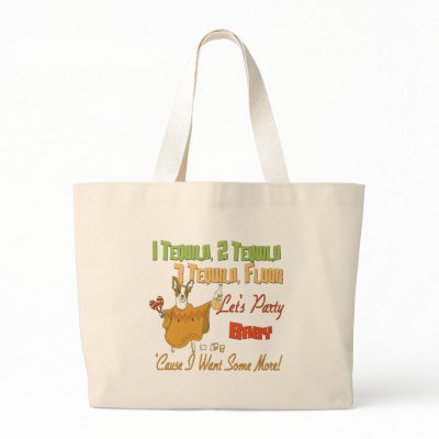 1 Tequila 2 Tequila 3 Tequila Floor Tote Bag by BuzzEdition