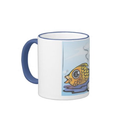 1 (used) Goldfish free 2 good home Mug by elledeegee