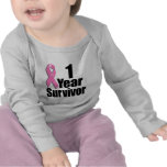 1 year Breast Cancer Survivor Shirt