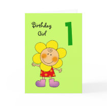 1 year old birthday girl