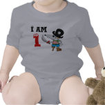 1 year old pirate birthday boy tee shirts