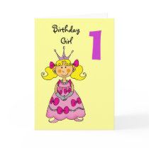 1 year old princess (blonde hair)