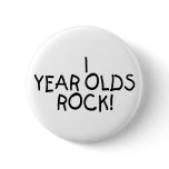 1 Year Olds Rock Pin