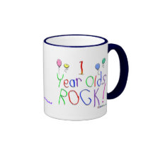 1 Year Olds Rock ! Coffee Mug